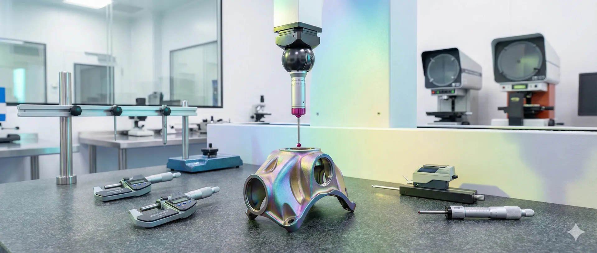 Moderne Pulverbeschichtungskabinen.