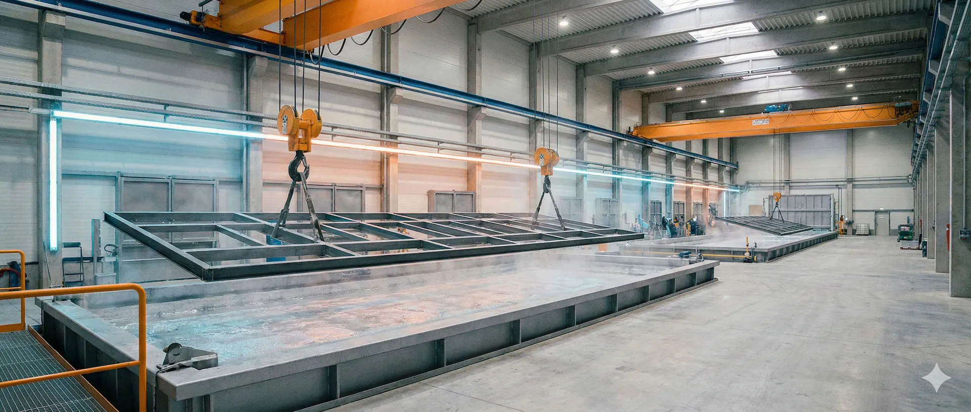 Qualitaetskontrolle im Messraum.